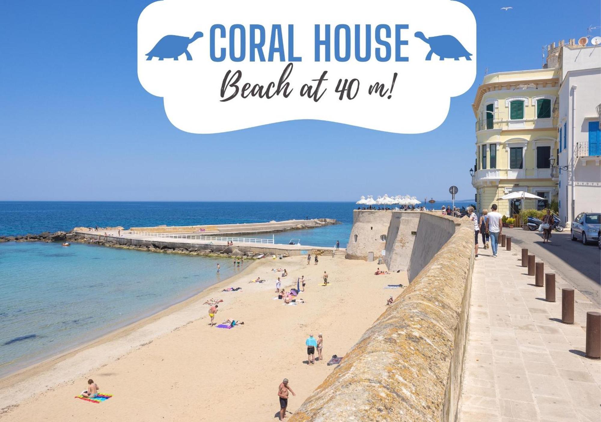 Coral - 30 Passi Dalla Spiaggia Della Purita Gallipolli Exteriör bild